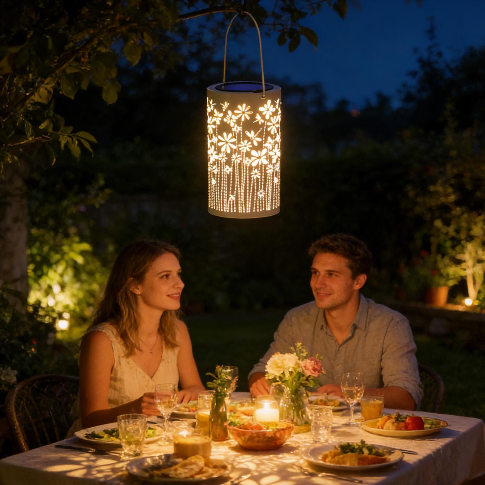 Lighting Decor Outdoor - Lámparas Solares para Exteriores, Impermeables, con