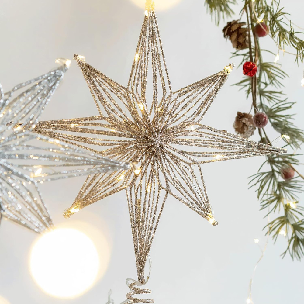 Home Decor Lighting Tree - Adorno de árbol de Navidad con