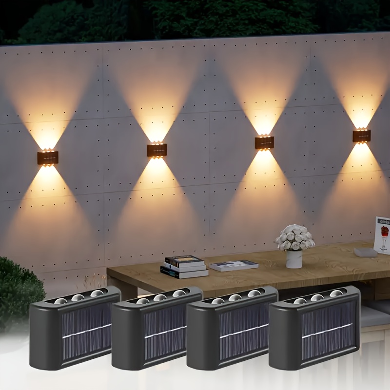 Lighting Decor Outdoor - Lámpara Solar LED para Exteriores, Impermeable,