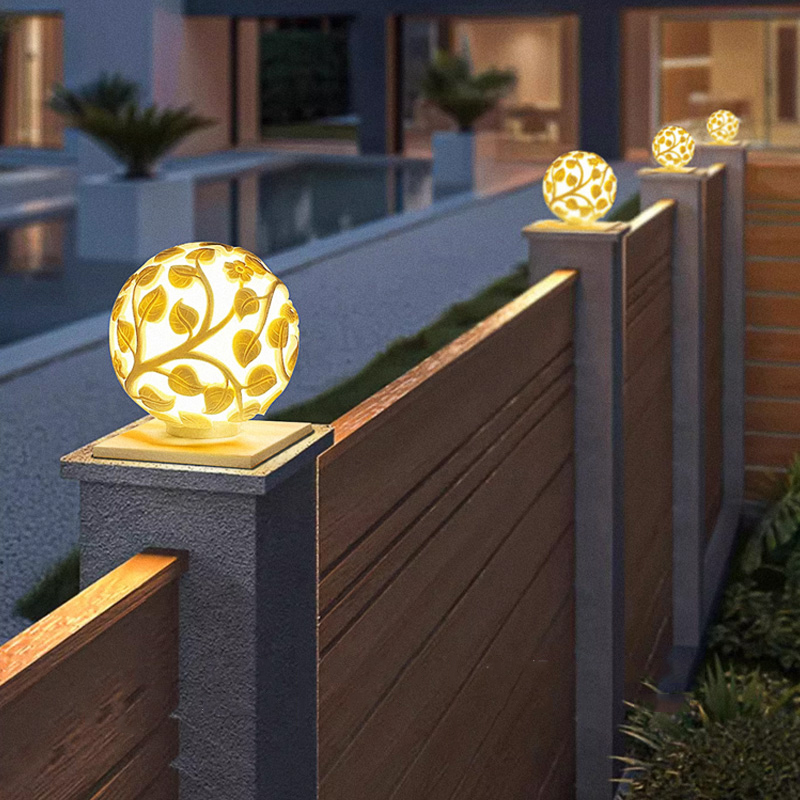 Lighting Decor Outdoor - Luces de columna para exteriores, luces