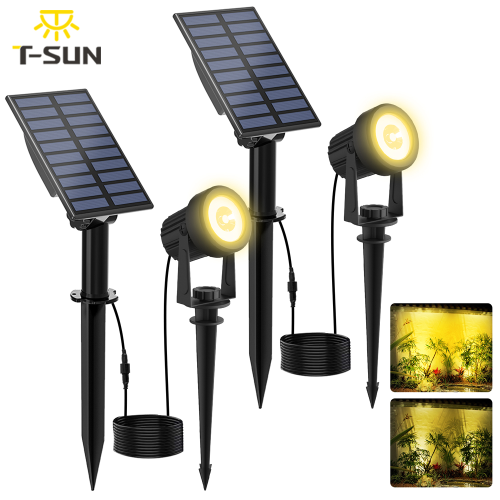 Lighting Decor Sunrise - Foco Solar superbrillante para exteriores, luz