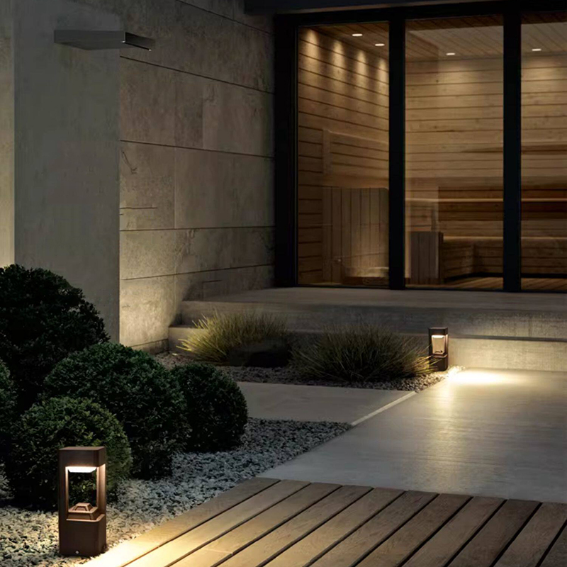 Lámpara de pie luminosa para p - Lighting Decor Outdoor reseña y precio