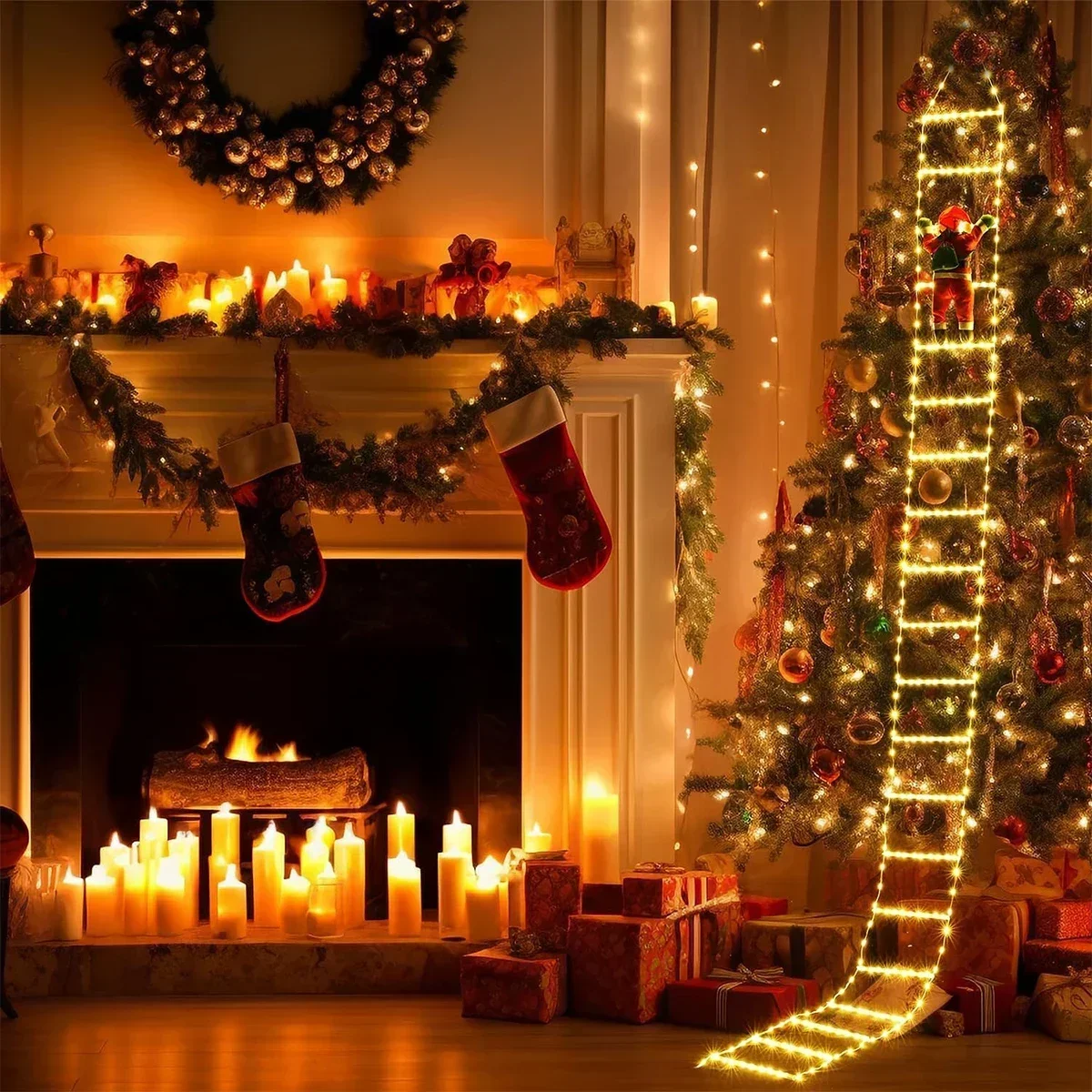 Luz LED de escalera para decor - Home Decor Lighting Tree reseña y precio