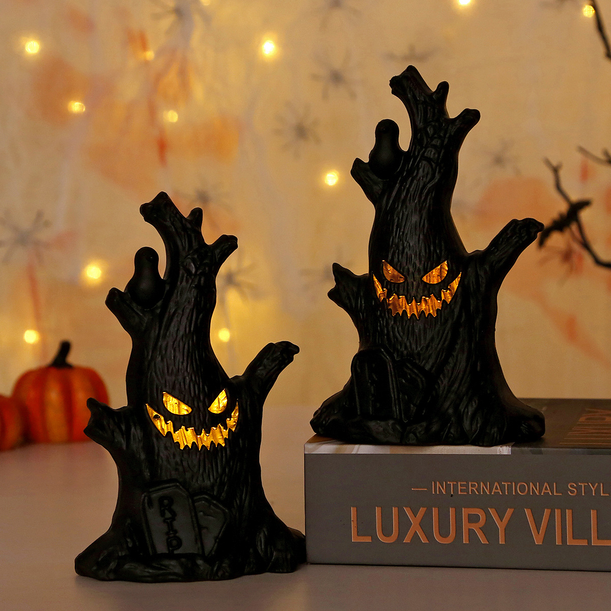 Luces LED de Árbol Fantasma pa - Home Decor Lighting Tree reseña y precio