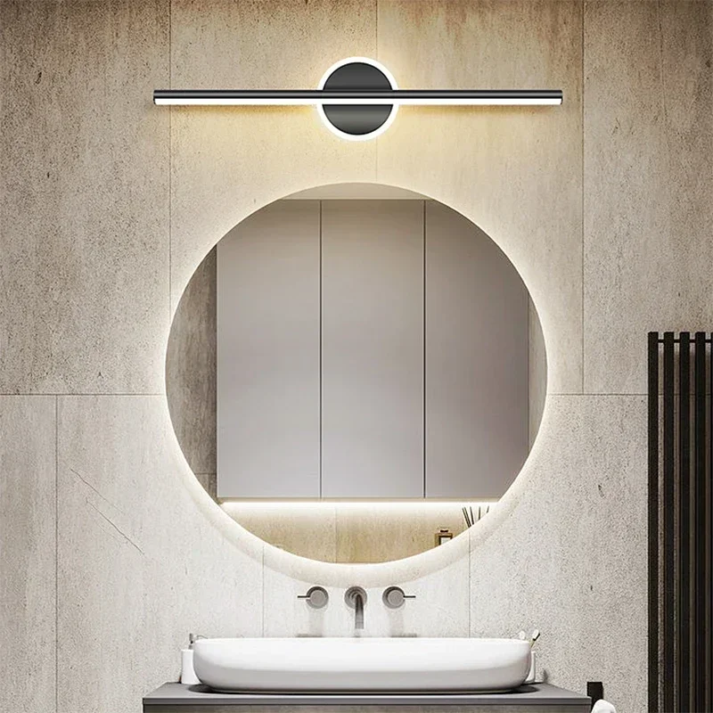 Lámpara LED moderna para espej - Lighting Bolt Decor reseña y precio
