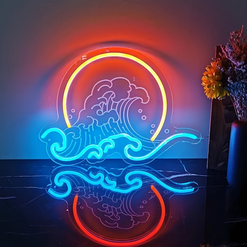 Letrero de luz de neón de pare - Lighting Decor Sunrise reseña y precio
