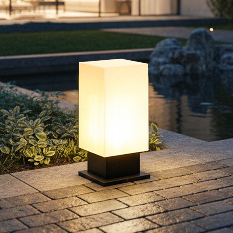 Lámpara de pie luminosa para p - Lighting Decor Outdoor reseña y precio