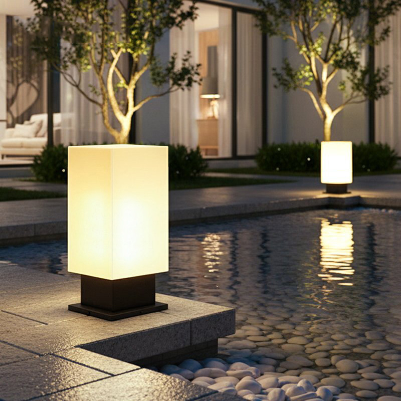 Lámpara de pie luminosa para p - Lighting Decor Outdoor reseña y precio