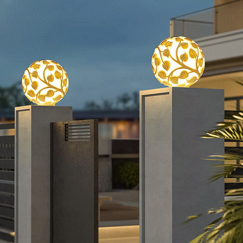 Luces de columna para exterior - Lighting Decor Outdoor reseña y precio