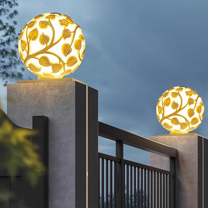 Luces de columna para exterior - Lighting Decor Outdoor reseña y precio