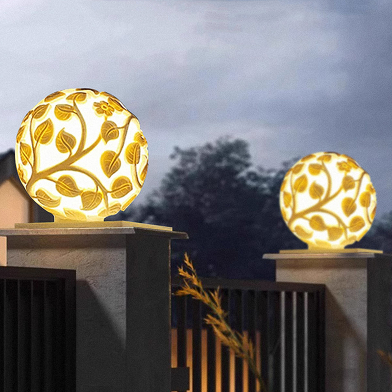 Luces de columna para exterior - Lighting Decor Outdoor reseña y precio