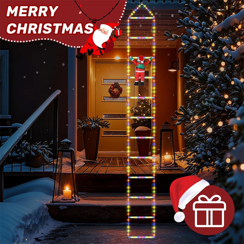 Luces LED de Navidad, Cadena d - Lighting Decor Outdoor reseña y precio