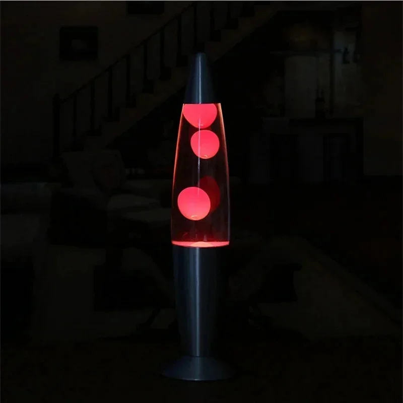 Lámpara de lava con base metál - Lava Lamp Desktop reseña y precio