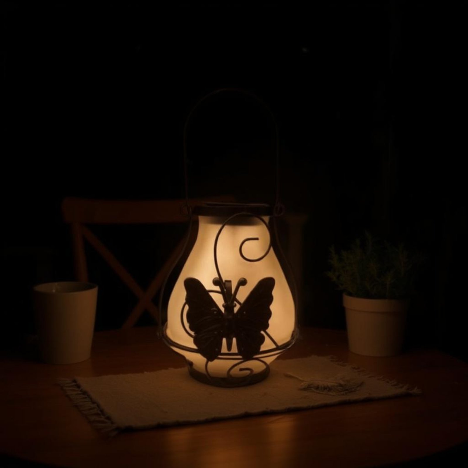 Linterna Solar con Forma de Ma - Lighting Decor Outdoor reseña y precio
