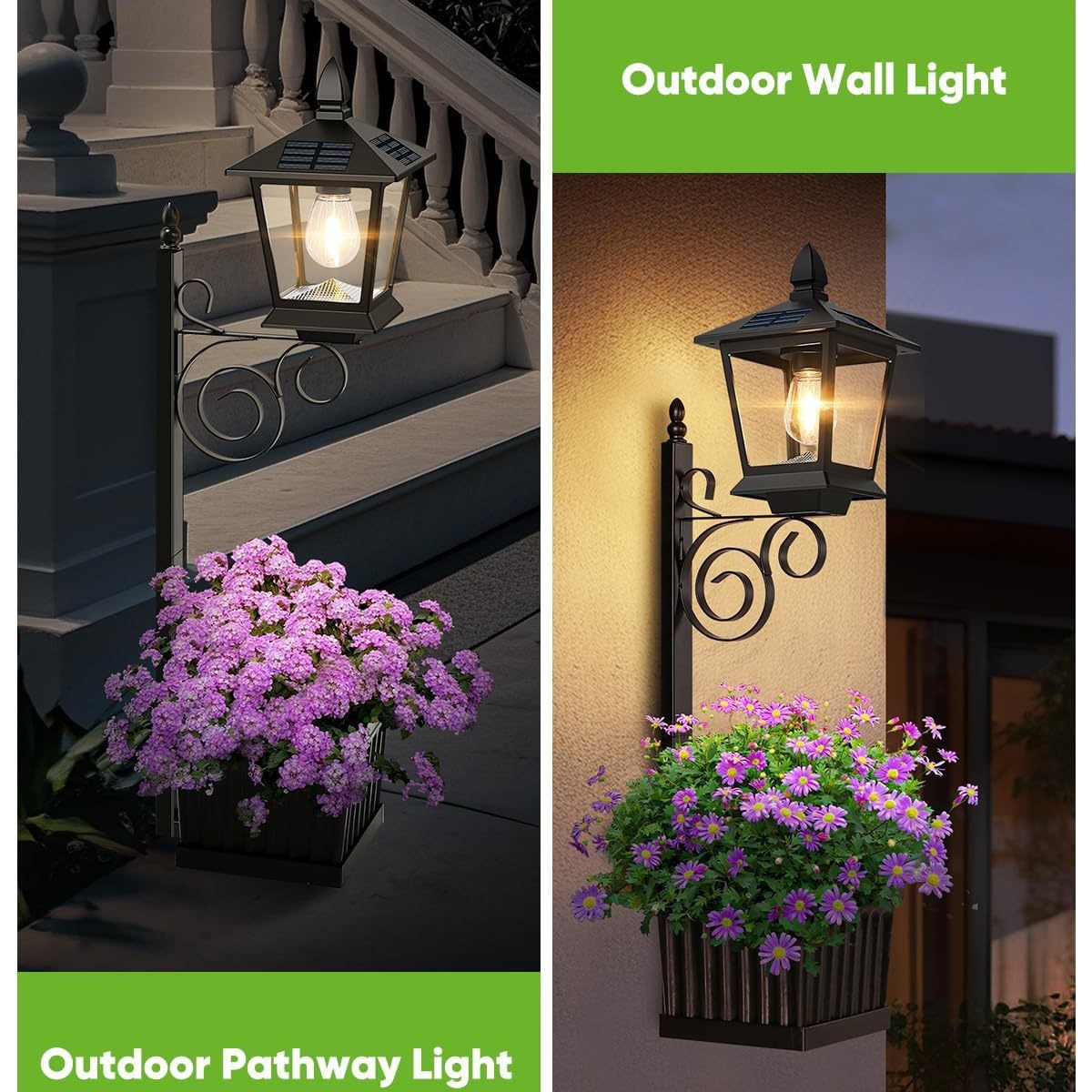 Lámpara Solar 2 en 1 para Jard - Lighting Decor Outdoor reseña y precio