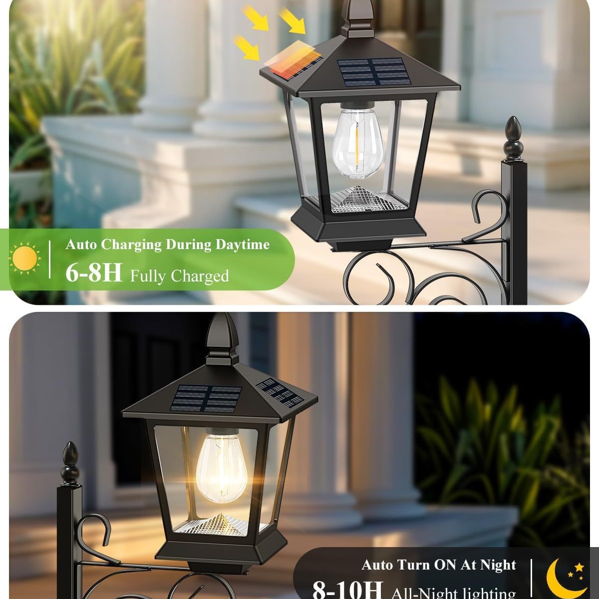 Lámpara Solar 2 en 1 para Jard - Lighting Decor Outdoor reseña y precio