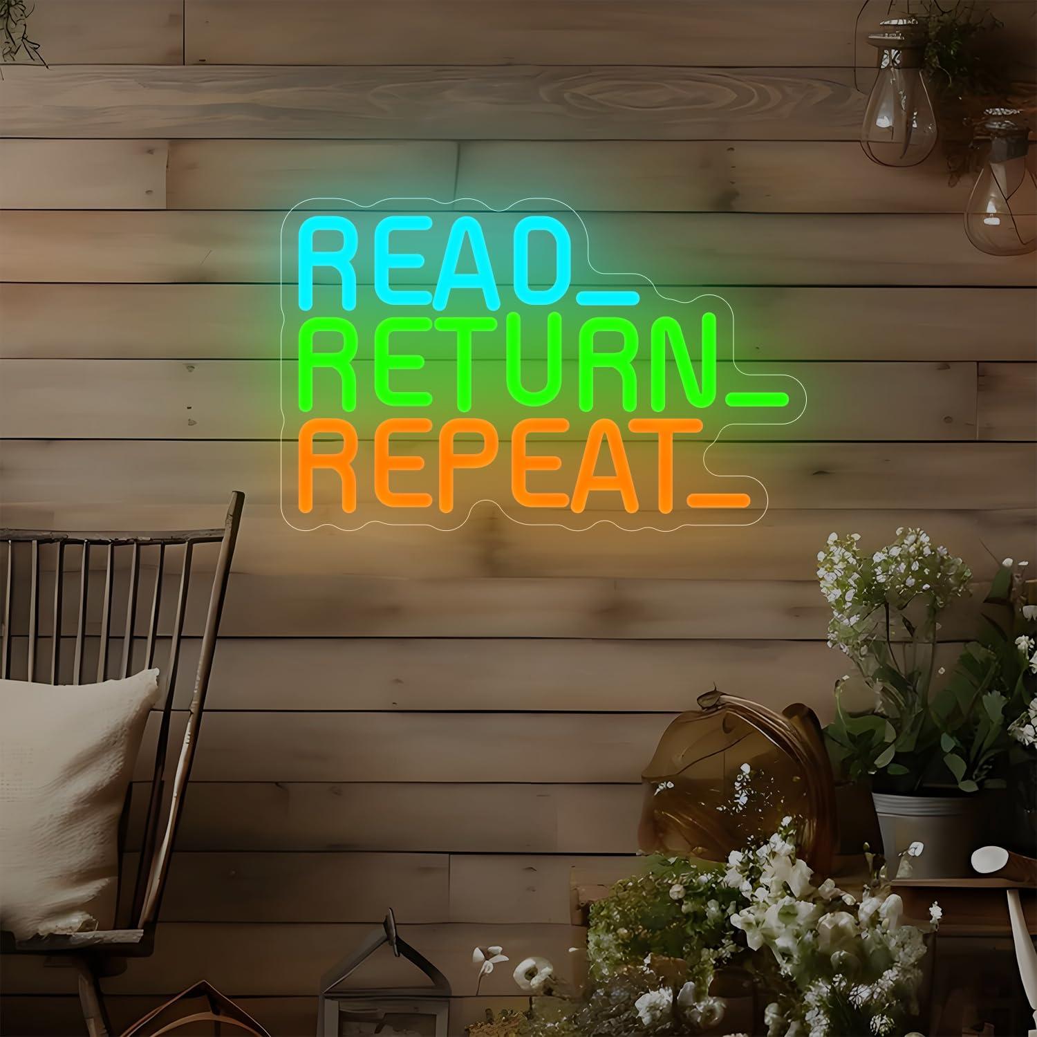 Letrero de neón con la frase ' - Decor Lighting Returns reseña y precio