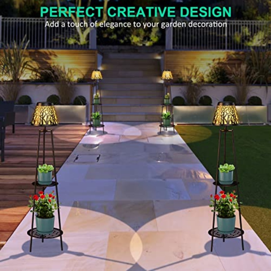 Paquete de 2 Lámparas Solares  - Lighting Decor Outdoor reseña y precio