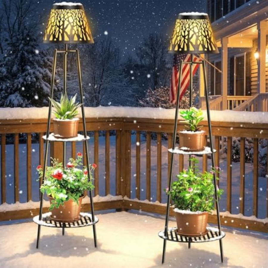 Paquete de 2 Lámparas Solares  - Lighting Decor Outdoor reseña y precio