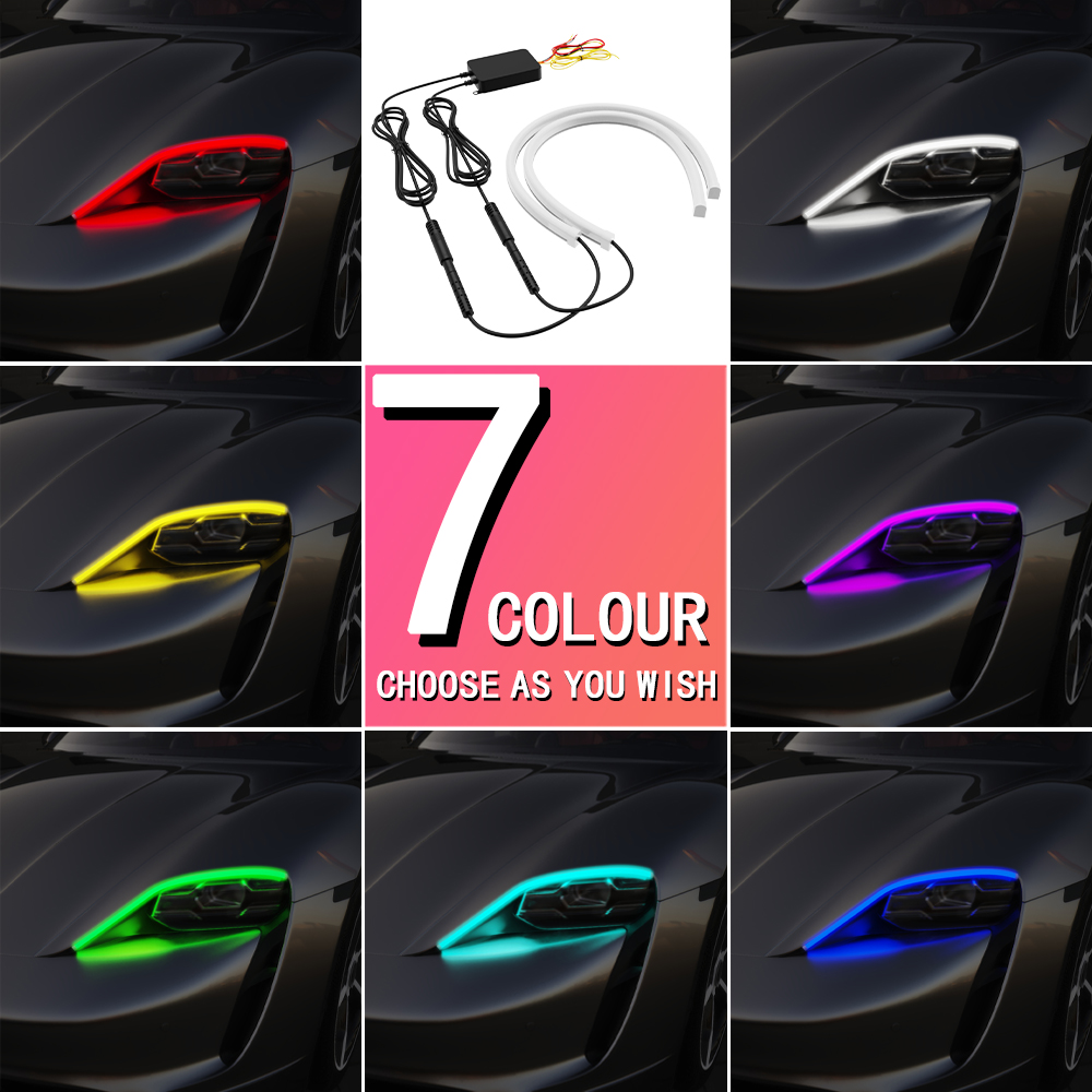 2 Piezas de Luces LED DRL para - Lighting Bolt Decor reseña y precio