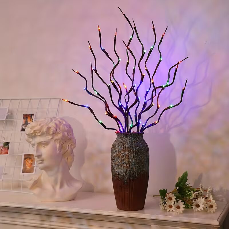 Luces LED para ramas de árbol  - Home Decor Lighting Tree reseña y precio