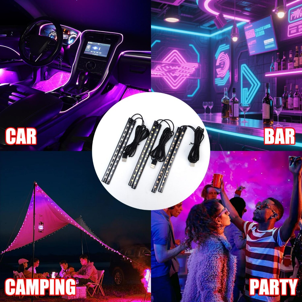 Tira de luces LED USB para coc - Lighting Bolt Decor reseña y precio