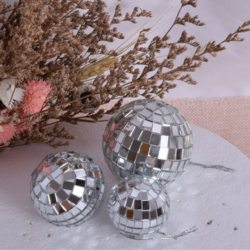 Bola de discoteca con espejo,  - Home Decor Lighting Tree reseña y precio