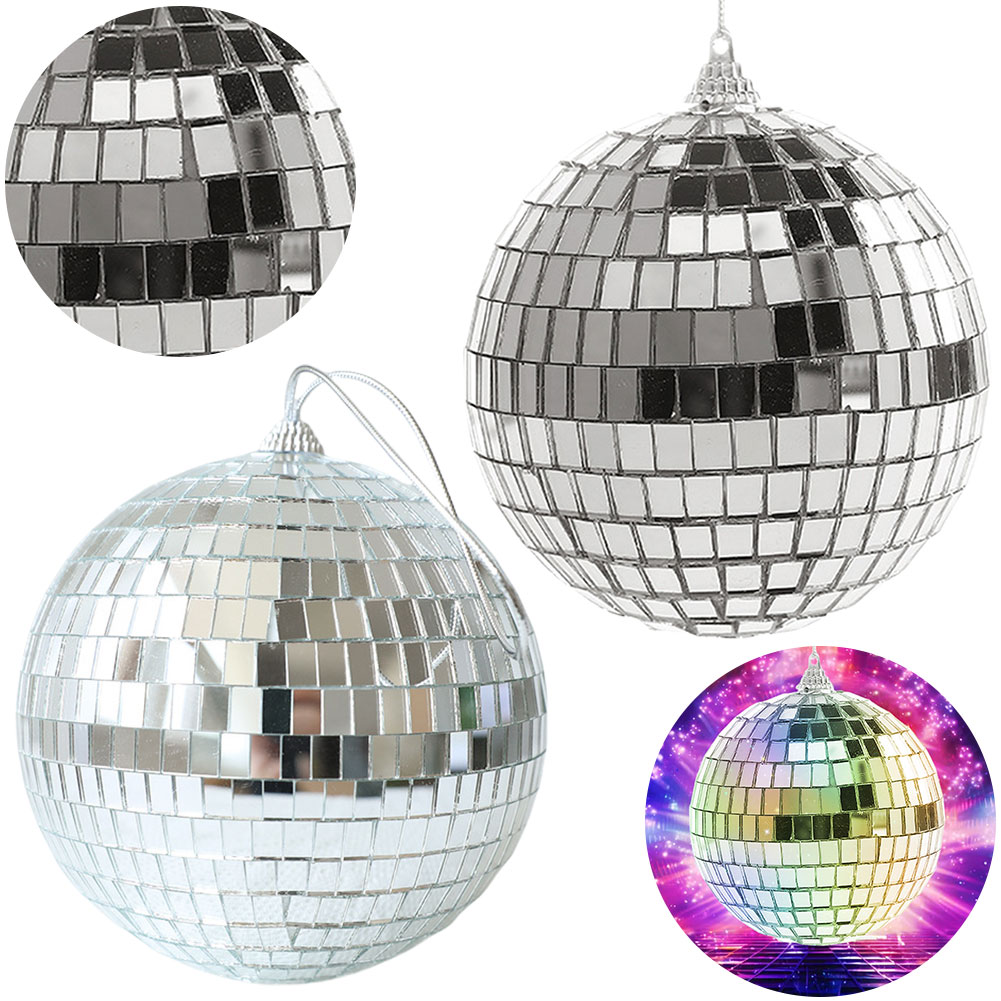 Bola de discoteca con espejo,  - Home Decor Lighting Tree reseña y precio