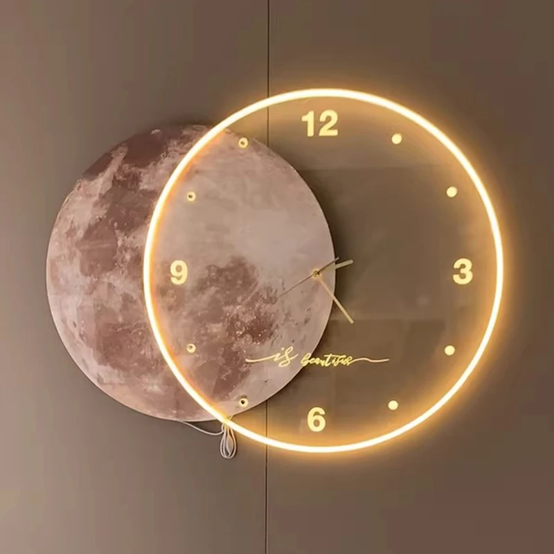 Relojes de Pared 3D Grandes co - Lighting Decor Sunrise reseña y precio
