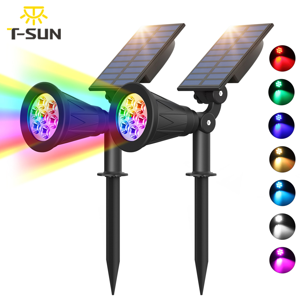 Foco Solar con cambio de Color - Lighting Decor Sunrise reseña y precio